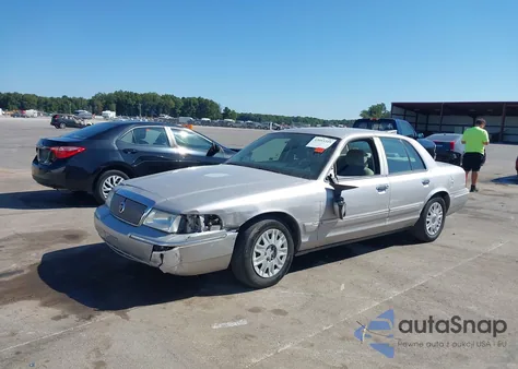 2004 Mercury Grand Marquis Gs из США, поврежденный, VIN 2MEFM74W74X651296